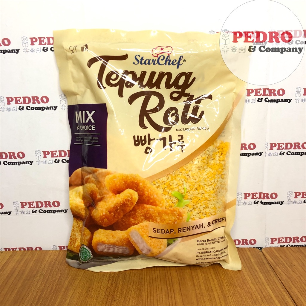 

[MAREM] STARCHEF TEPUNG ROTI KOREA MIX 200 GRAM - BREADCRUMBS