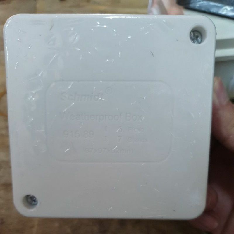 DURADUS 5/8 MG 97X97X52 97 52 SCHMIDT ABU JUNCTION BOX WEATHETPROOF BOX IP 55 OUTDOOR GOOD QUALITY