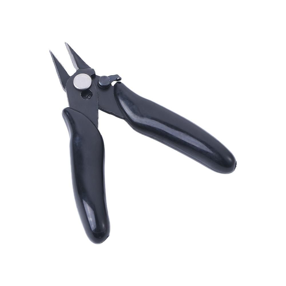 [Elegan] Tang Mini Untuk Kawat Stripping Non-slip Tajam Sisi Snips Diagonal Dengan Kunci Nipper Hardware Hand Tools Pemotong Kawat
