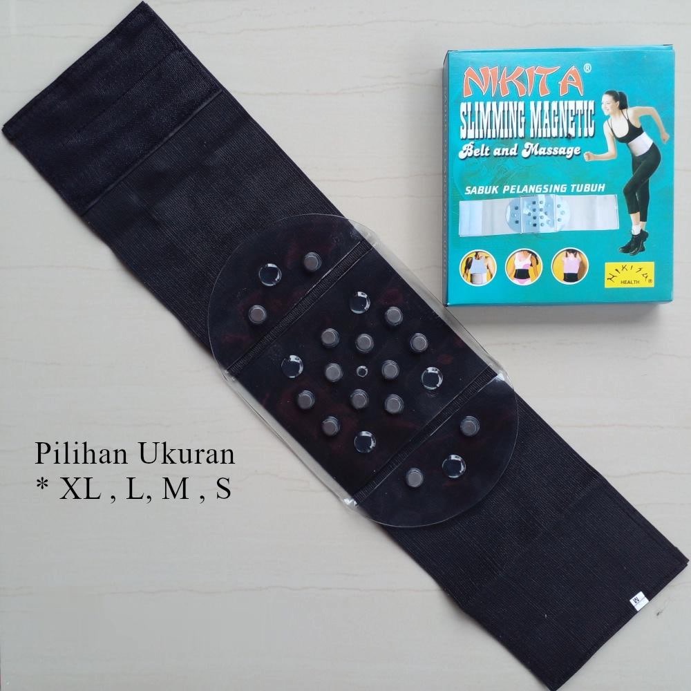 Sabuk Korset Magnet Terapi Pinggang Alat Kesehatan Pengecil Pelangsing Ikat Perut Magnetik Corset Wa