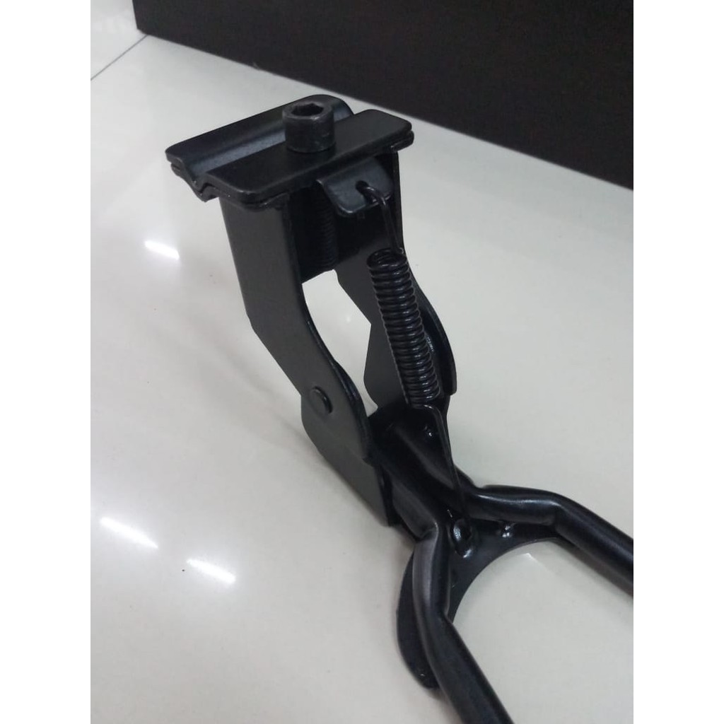 Standar Tengah Kaki Dua 2  Double SLK Steel Black