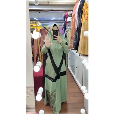 Aisyah Series BY Yumna Syari ORI Hijab Gamis Syar'i Original Kekinian Terlaris Termurah Bestseller B