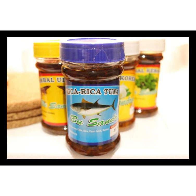 

Sambal Sambel Bu Sandra Aneka Rasa Siap Saji Tuna Udang Bawang Dll Termurah
