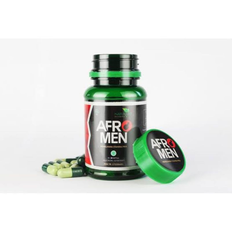 AFROMEN Original PENAMBAH STAMINA PRIA DEWASA 100% Bpom