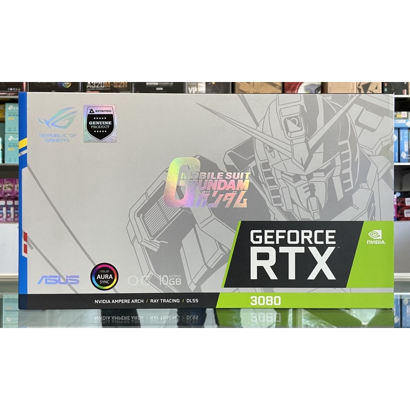 VGA ASUS ROG STRIX GEFORCE RTX3080 RTX 3080 GUNDAM LIMITED EDITION