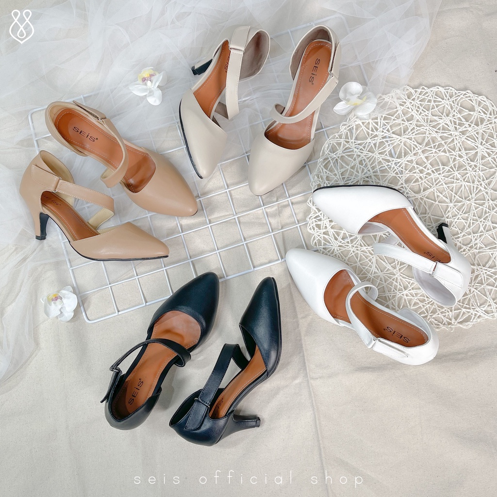 sepatu heels wanita | sepatu kerja wanita - seis vaia series