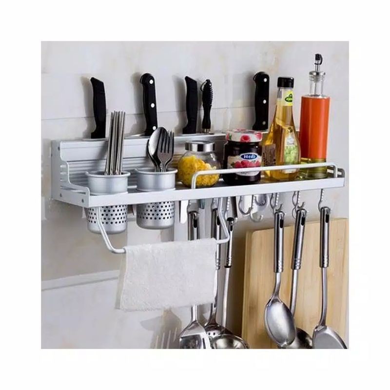Rak Dapur Tempat Penyimpanan Bumbu Dapur bisa Tempel Dinding