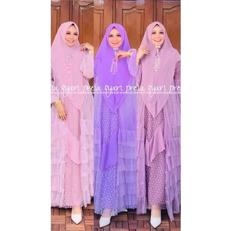 Gamis syari pesta