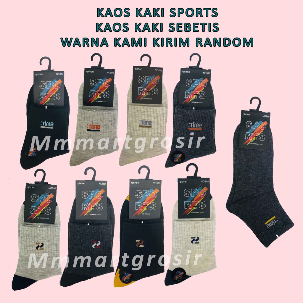 Kaos Kaki Cotton / Kaos Kaki Panjang / Kaos Kaki Sebetis / Kaos Kaki Unisex