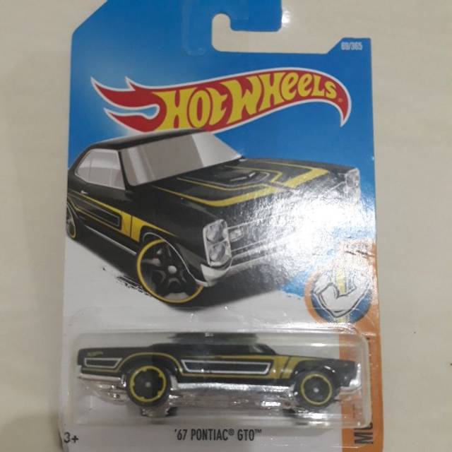 HOT WHEELS 67 PONTIAC GTO REGULER