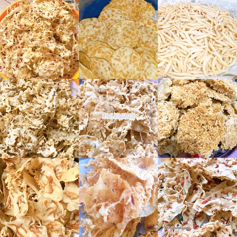 PEYEK MIMI - PEYEK KACANG RENYAH / PEYEK RUMAHAN ENAK MURAH / PEYEK CABAI RAWIT / PEYEK TERI MEDAN /