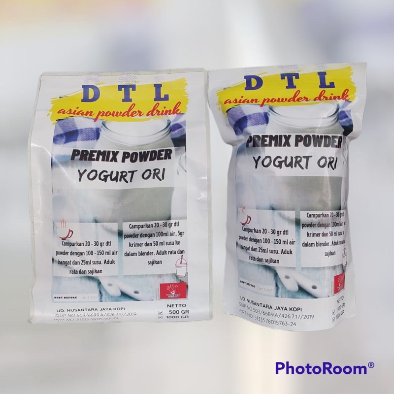 

Powder Drink Bubuk Minuman DTL Premix Varian Yogurt Yoghurt Original Yakult