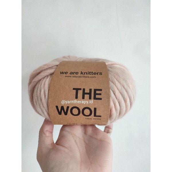 (SKYLOVERS) THE WOOL WE ARE KNITTERS - Benang rajut wool super bulky impor | yarntherapy id