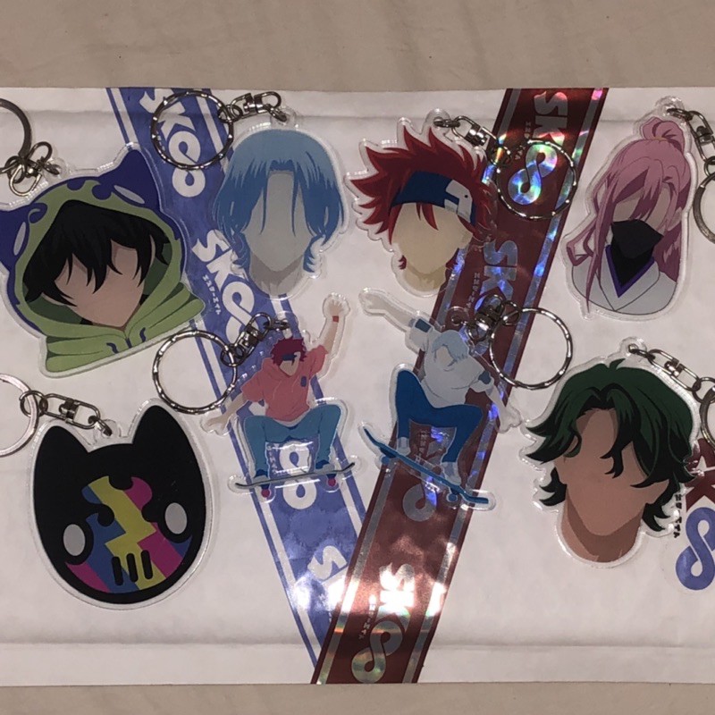 SK8 THE INFINITY - Reki, Langa, Miya, Cherry Blossom & Joe Keychain