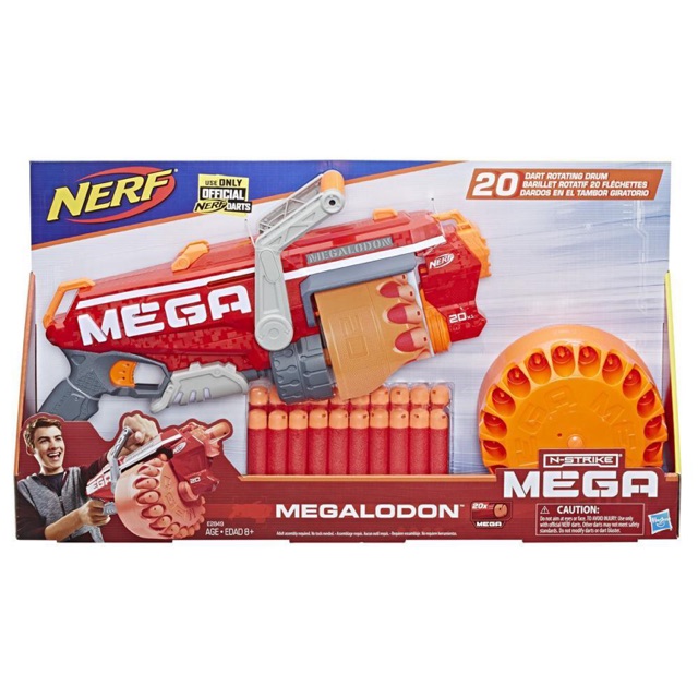Jual Nerf Megalodon N-strike Mega Toys 