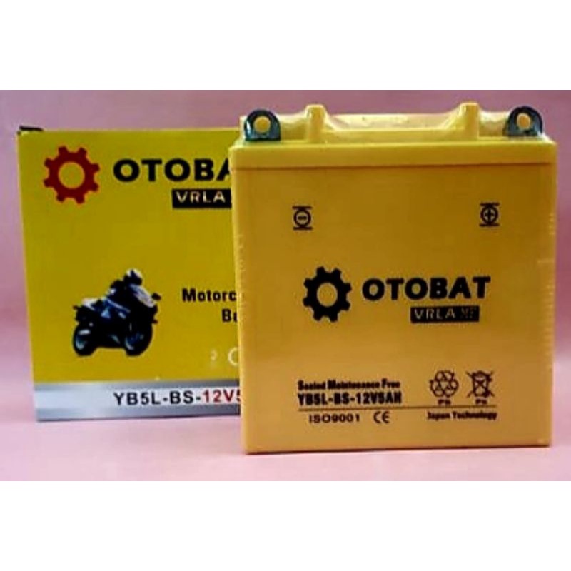 Aki Motor OTOBAT YB5L-BS
