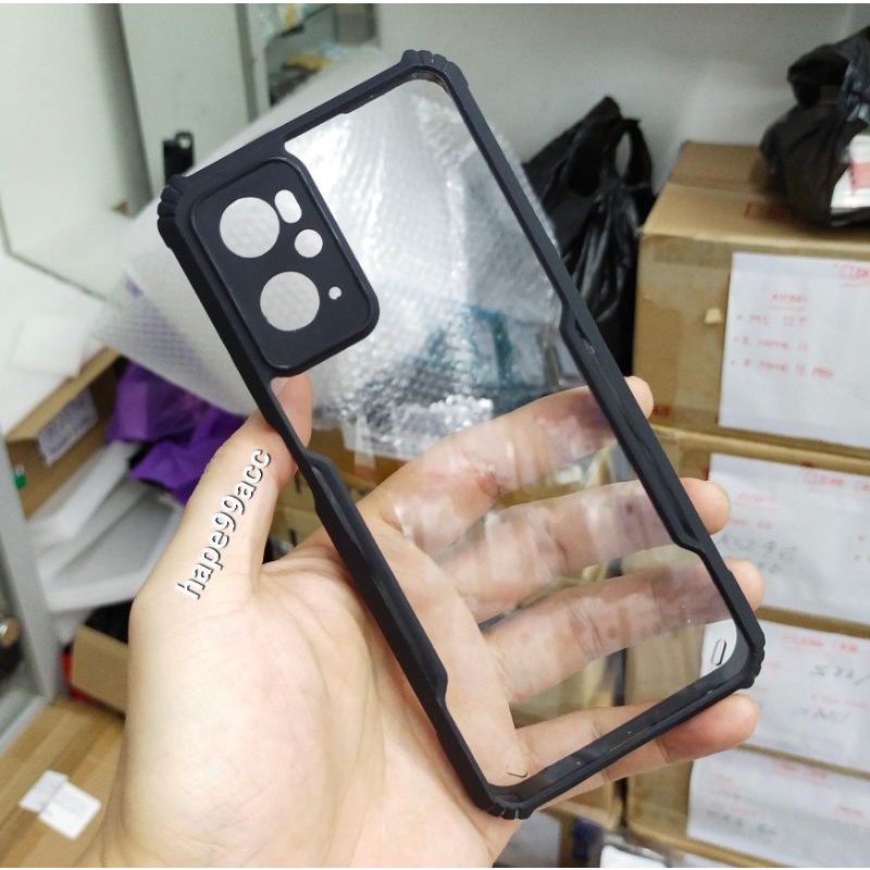 Realme 9i soft case clear armor shockproof cover