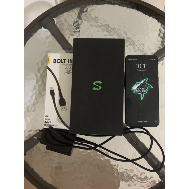 Blackshark 2 skywalker FULLSET 8/128gb second