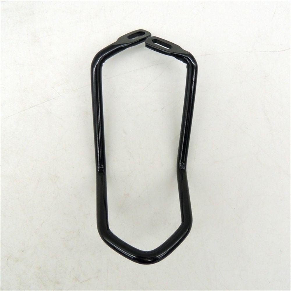 Lanfy Sepeda Derailleur Penjaga Luar Baja Sepeda Jalan Sayap Ganda Lubang Penjaga Pelindung Rantai Tetap Penjaga Pelindung Gigi Belakang