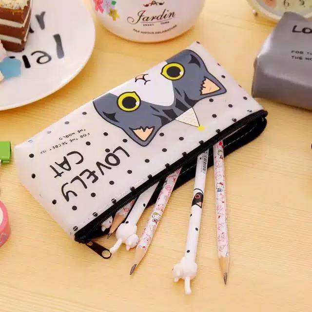 

TEMPAT PENSIL MOTIF KUCING/PENCIL BAG
