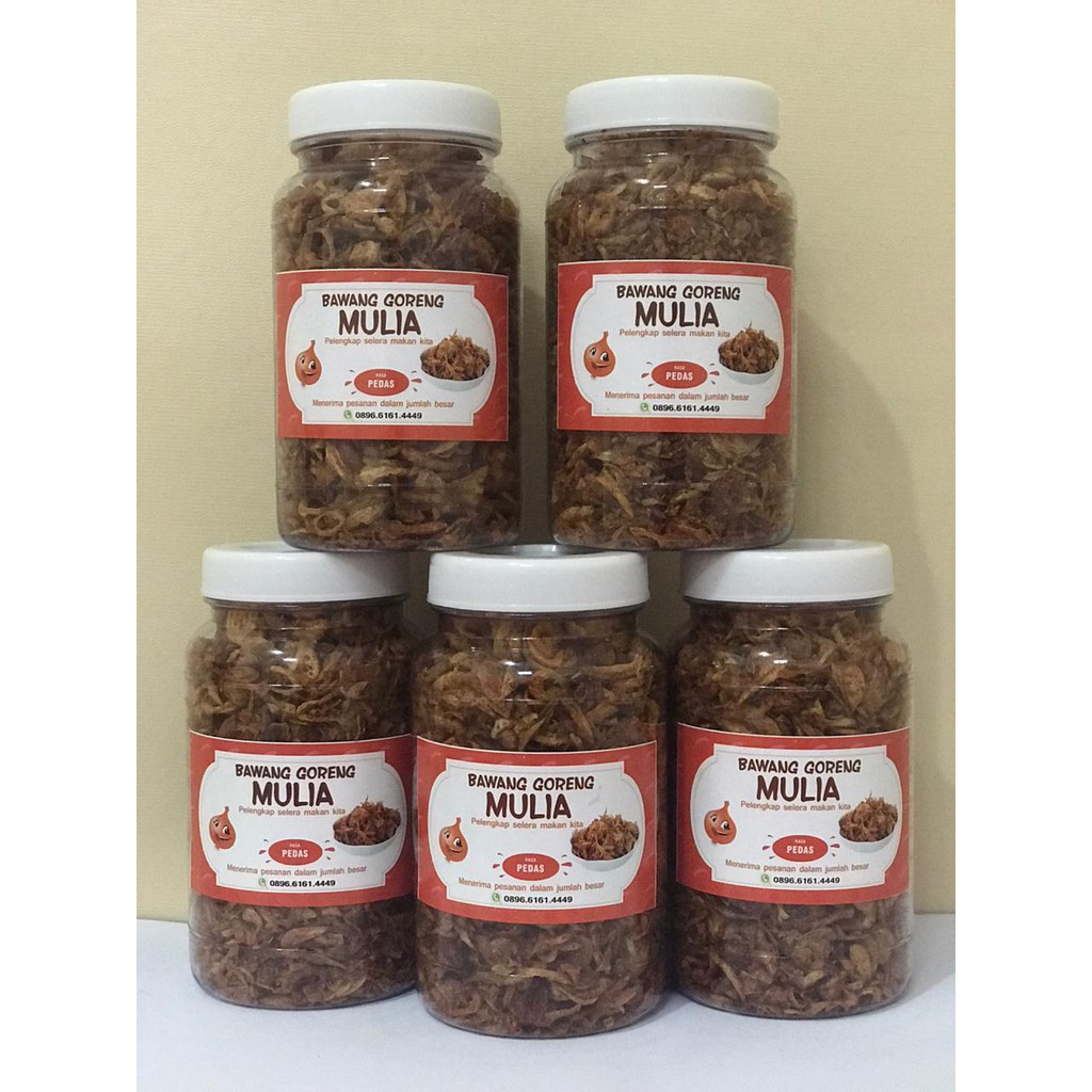 

BAWANG GORENG MULIA 85 GRAM RASA ORIGINAL DAN PEDAS