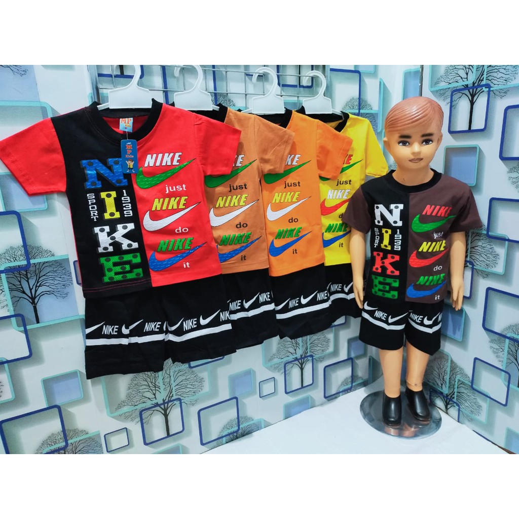 Baju anak laki-laki / Setelan anak laki-laki motif NIKE