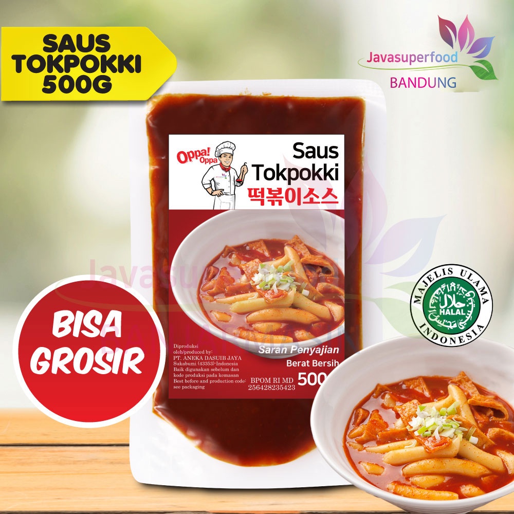 Bumbu Saus Tokpoki topoki Tteokbokki tokpokki Odeng Fish Cake 500g