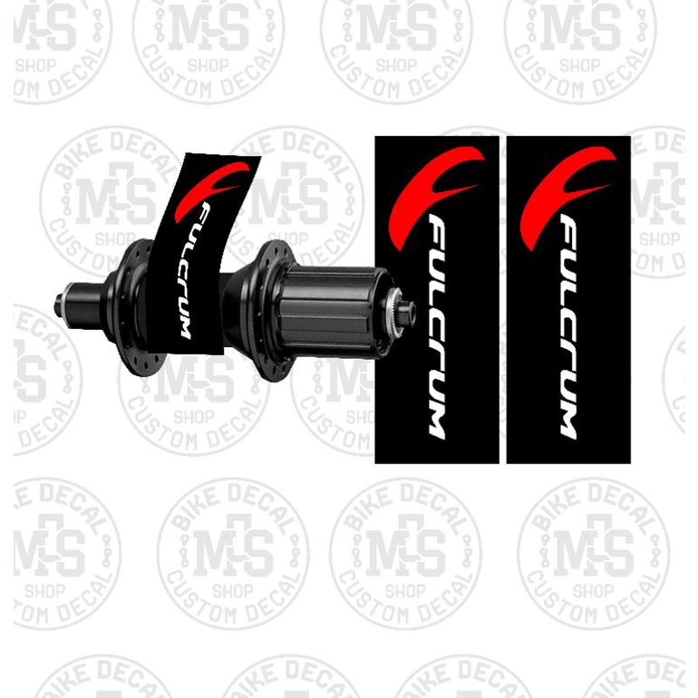 sticker decal hub MTB fulcrum