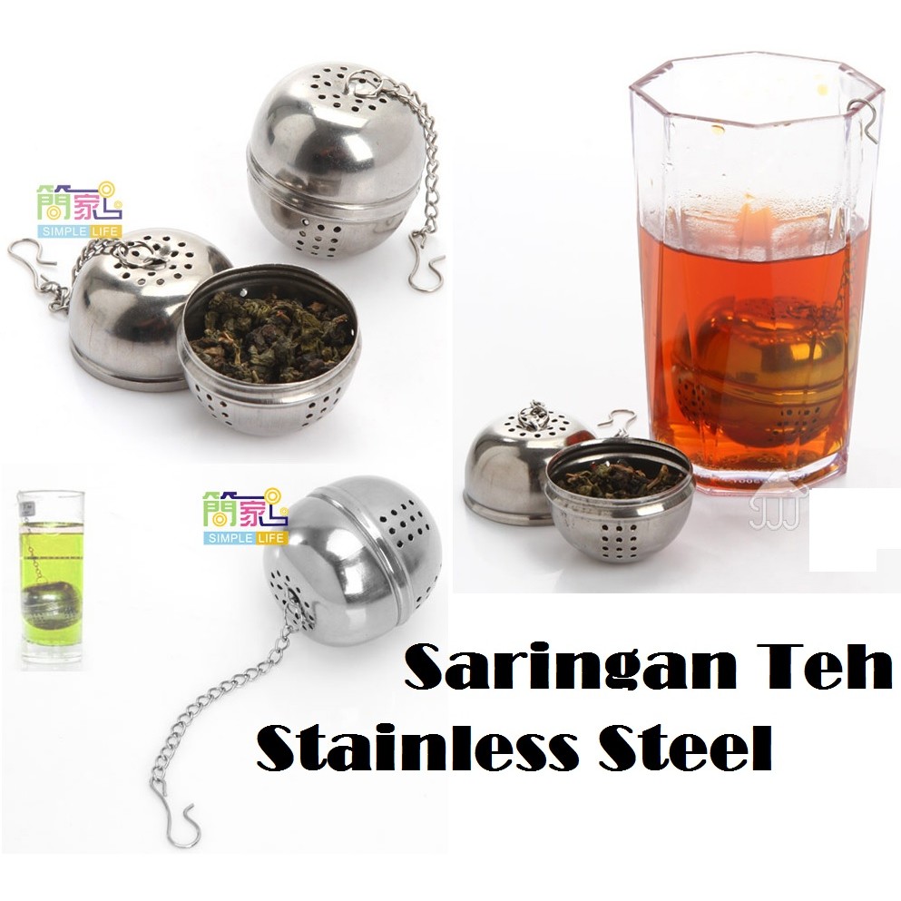Saringan Teh Bulat Bola Stainless | Tea Infuser Bola Tea Infuser Ball