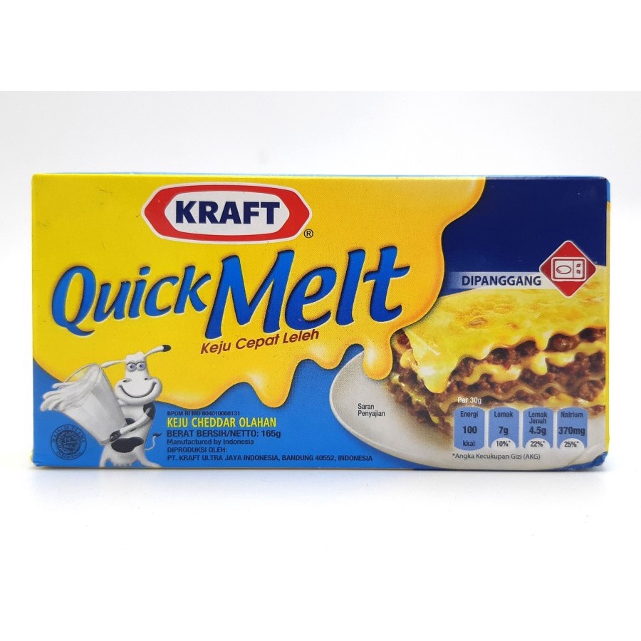 

KRAFT QUICK MELT 165GR