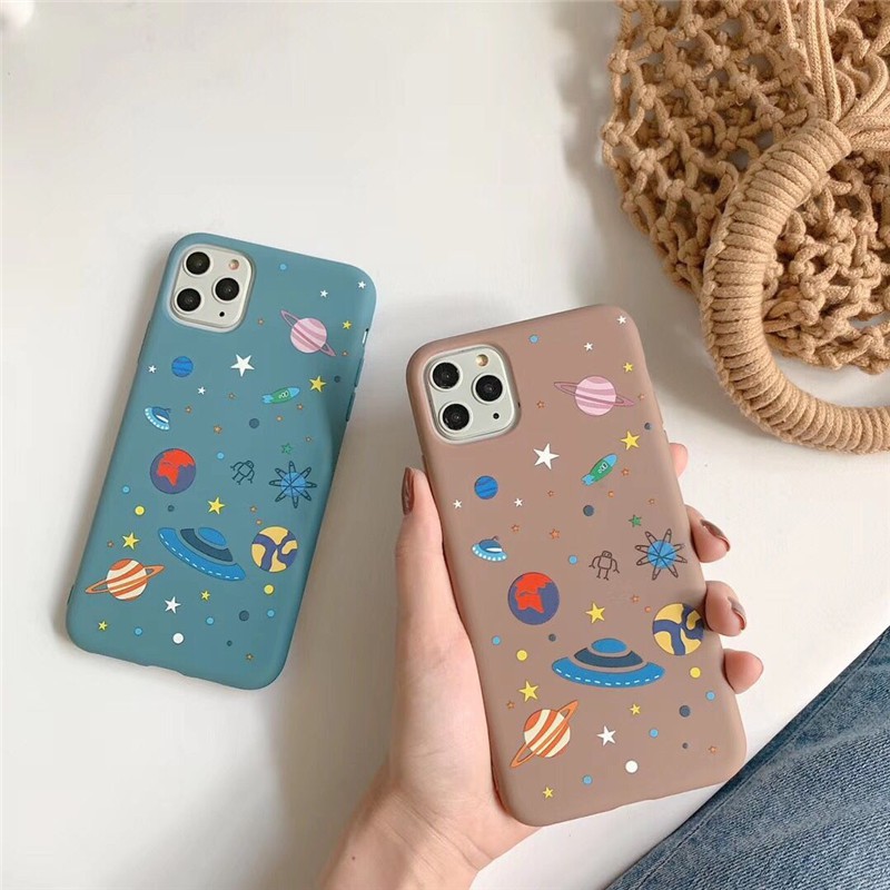 Planet Softcase Printing candy case oppo a71 f1s f1 plus f9 a83 f11 pro f7 f5 redmi 5a j6plus m20 v9