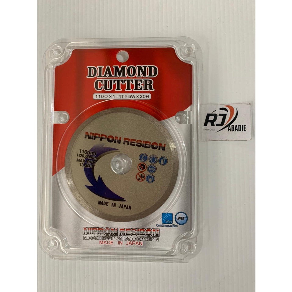 Mata Pisau Potong Keramik / Diamond Wheel Nippon Resibon