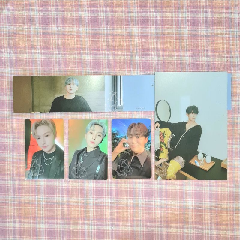(BACA DESC) PC/Photocard Folding Postcard Attacca Carat Ver OP 1 Jun Seungkwan Dokyeom DK