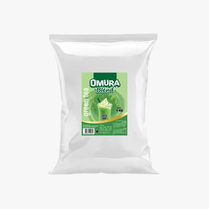 

Omura blend bubble drink powder serbuk minuman 1kg green tea matcha