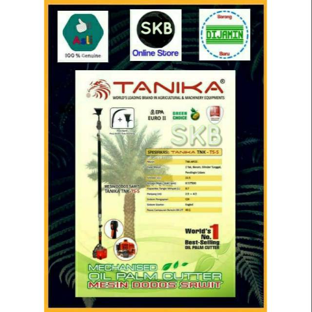 Mesin dodos sawit TNK TS - 6 Tanika
