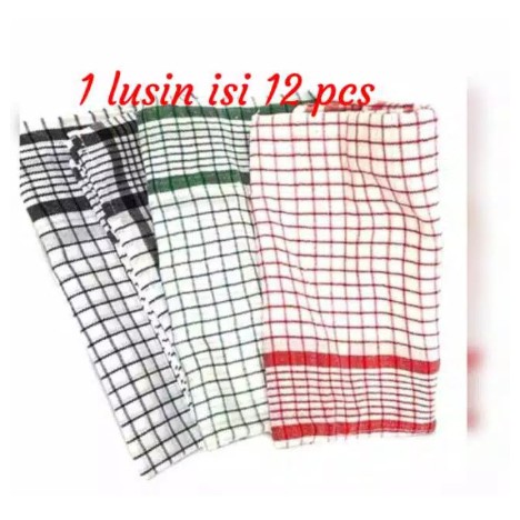 Vd-002 1 LUSIN SERBET MURAH/Lap Serbet Murah Lusinan/Lap Dapur/Lap Serbet Serbaguna