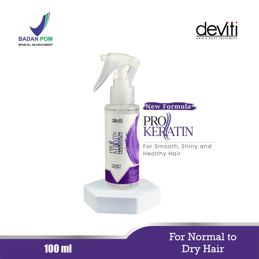 Deviti Hair Serum Perawatan Rambut Normal to Dry Hair 100Ml