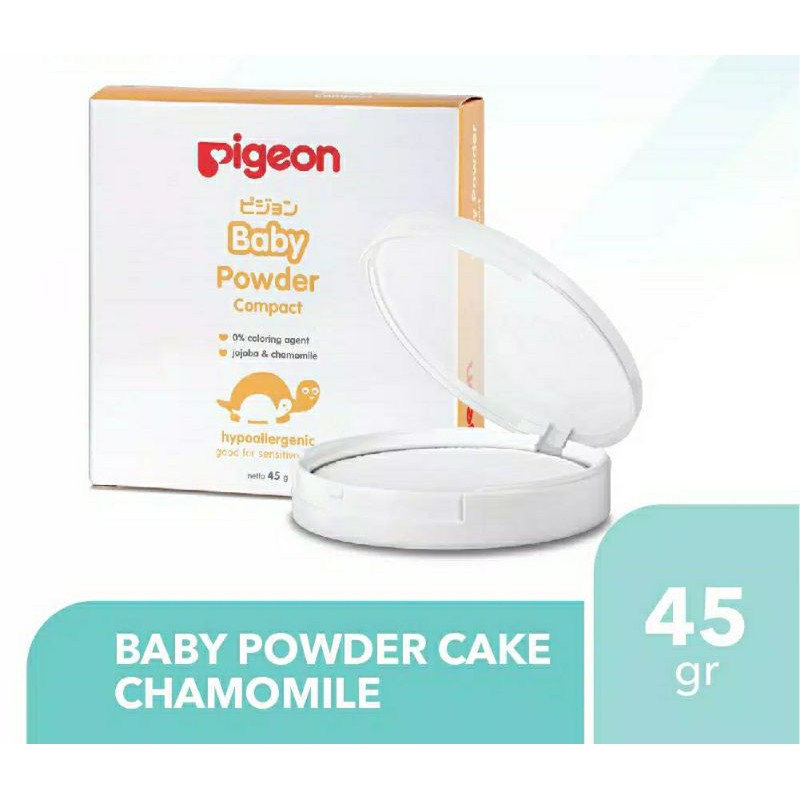 PIGEON BABY POWDER COMPACT/ BEDAK PADAT BAYI 45GR