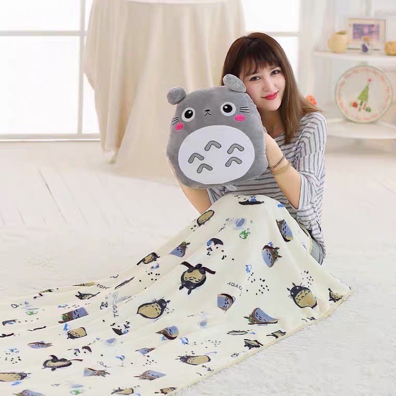 Boneka Totoro / Bantal Totoro Anime Lucu imut dan Gemesin size 30 cm