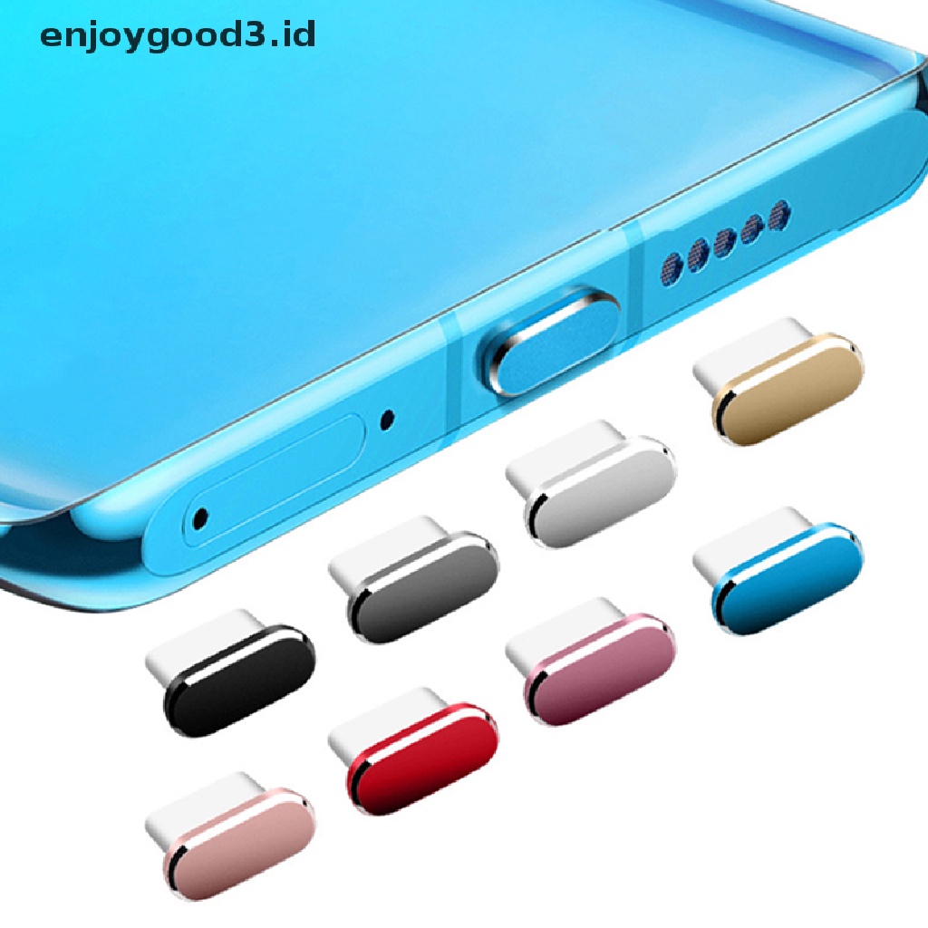 (Id) Plug Penutup Port Usb Tipe C Anti Debu Untuk Handphone