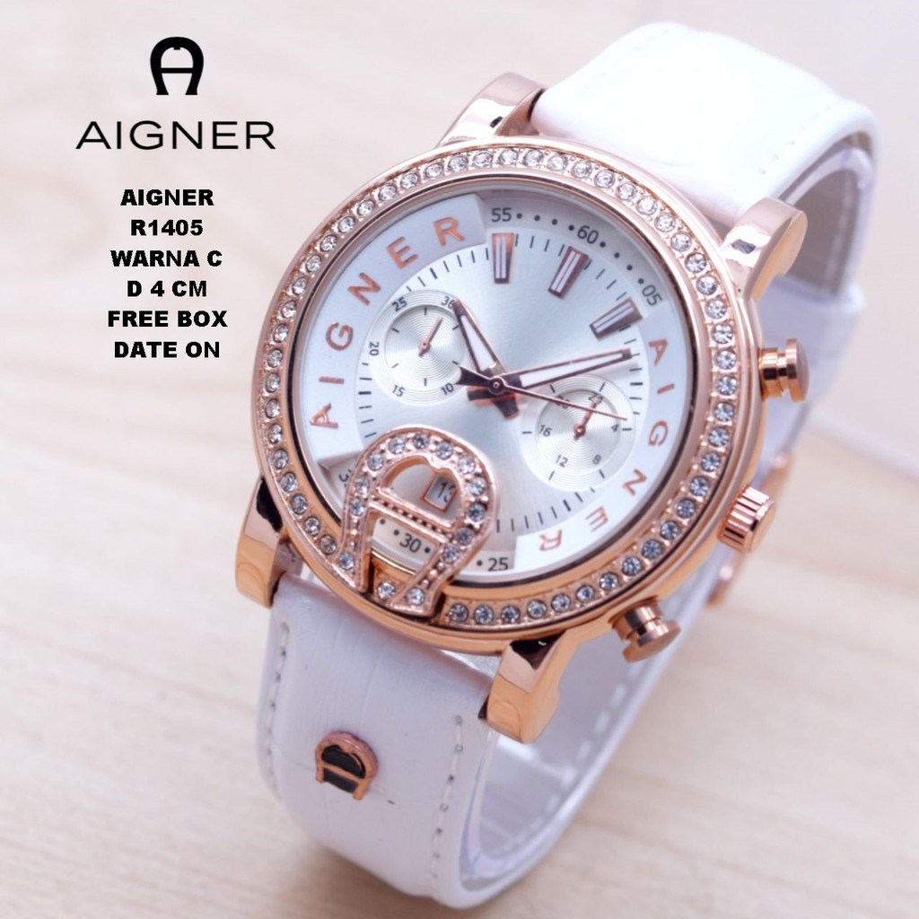 JAM TANGAN WANITA / JAM TANGAN CEWEK / JAM TANGAN MURAH / JAM AIGNER NEW MODEL