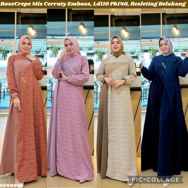 zhalika dress ori hmf luxury