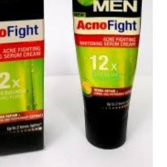 ☎ ORIGINAL Garnier Men Acno Fight Acne Whitening Serum Cream 20 ML ☋
