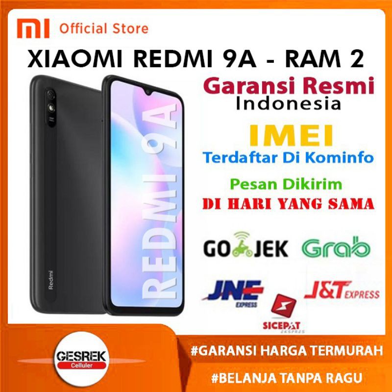 Xiaomi Redmi 9A ram 2 - Garansi RESMI-0