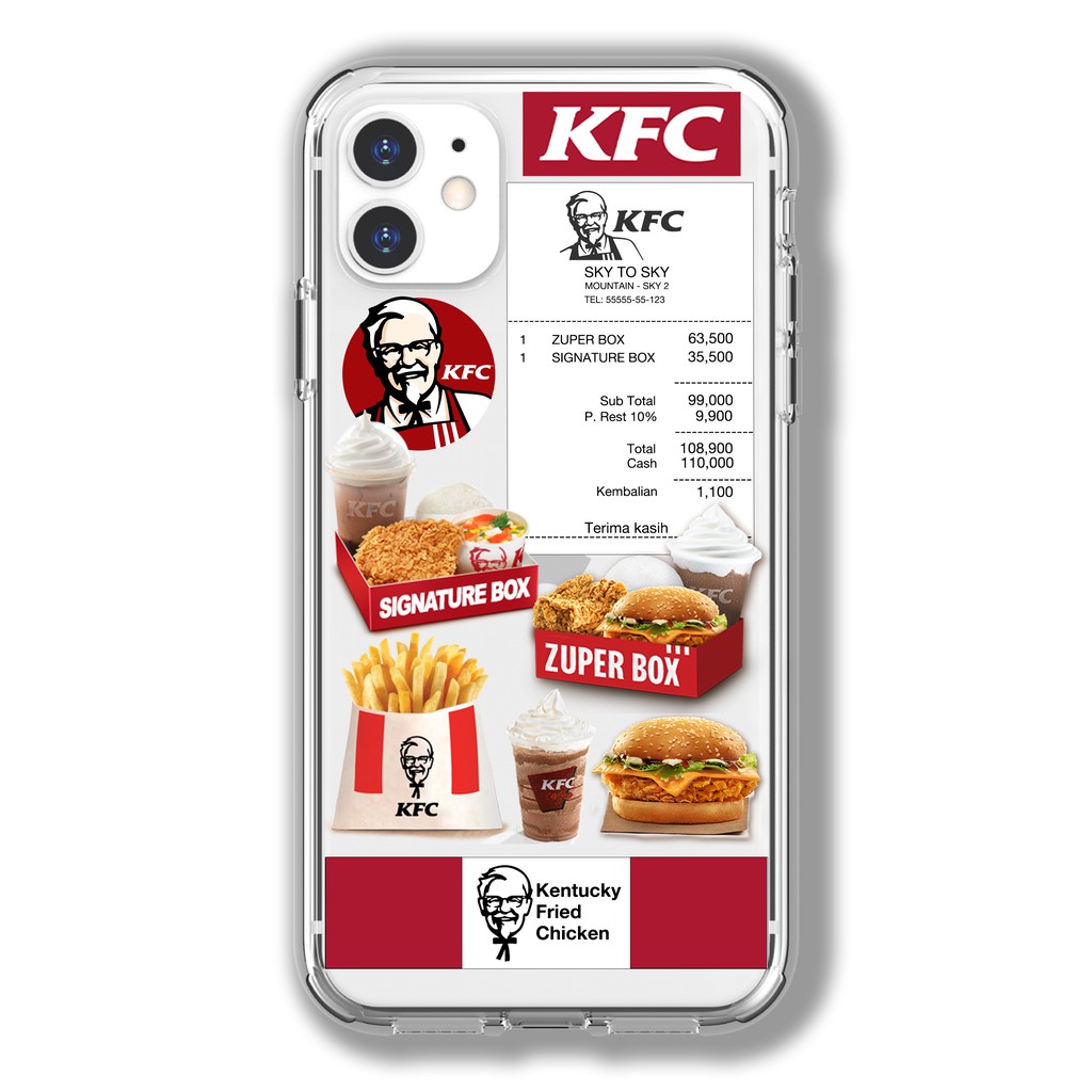 

Sticker Aesthetic Stiker Tumblr Handphone Series KFC (isi 9 pcs)