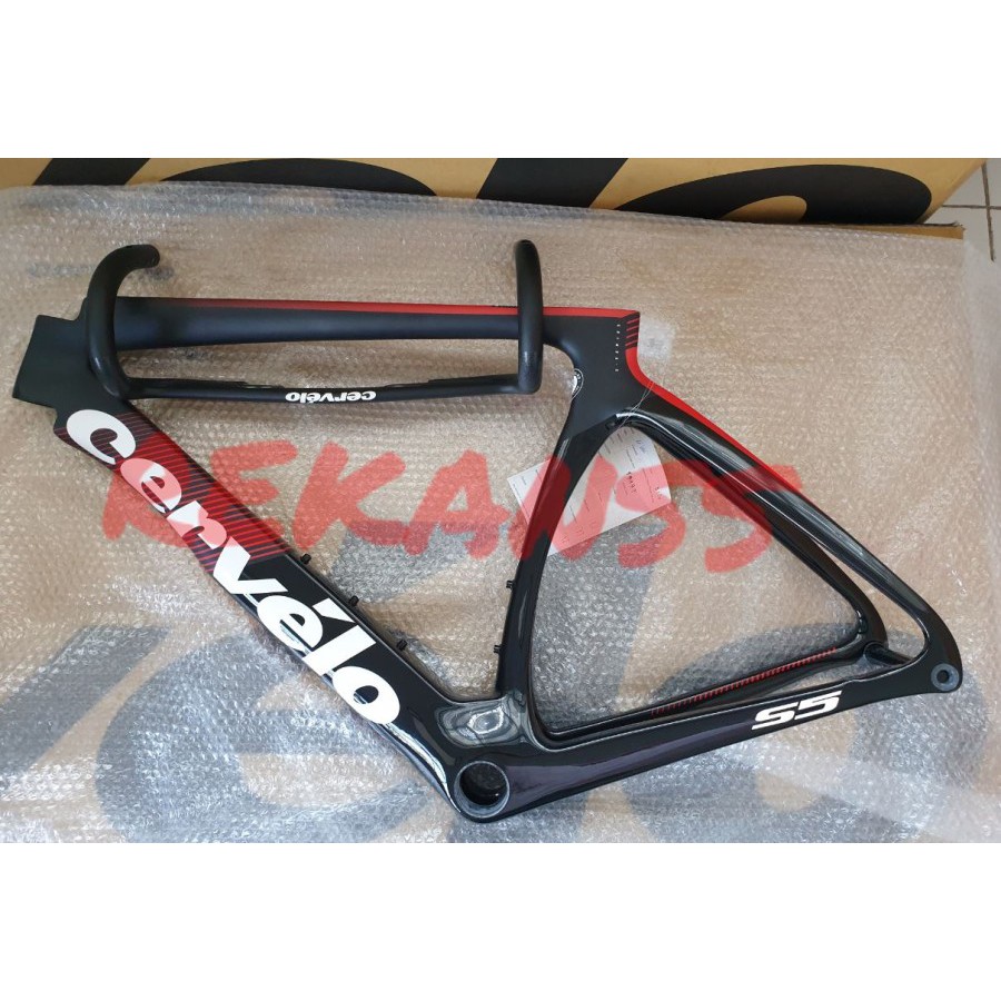 Frameset Cervelo S5 2020 Disc Size 51 Red Merah
