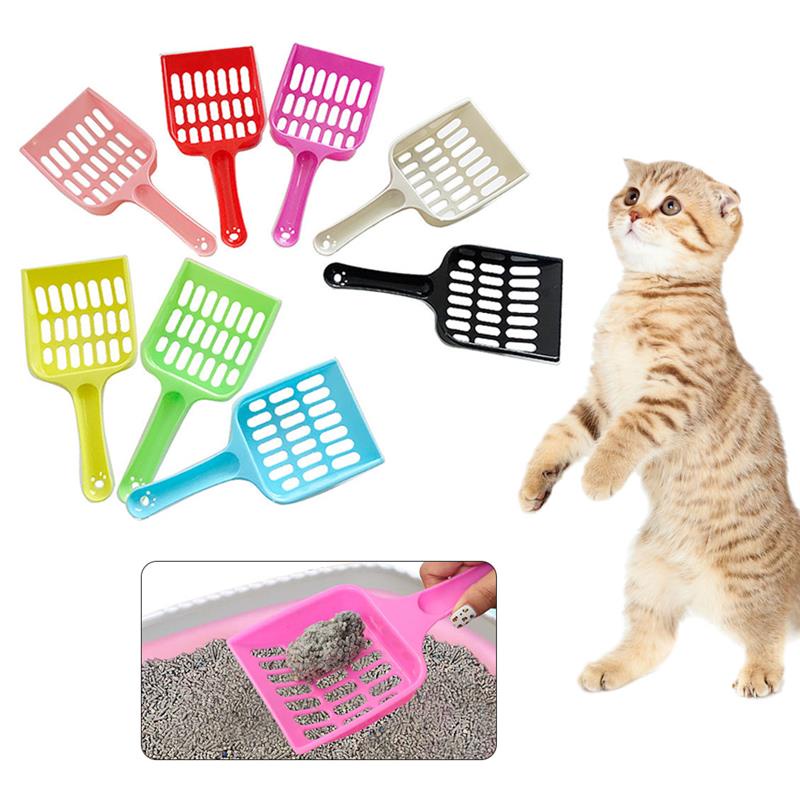 Sekop Kotoran Hewan Reptil Dengan Gagang Ergonomis Bahan Plastik Ukuran 19x9 X 2cm