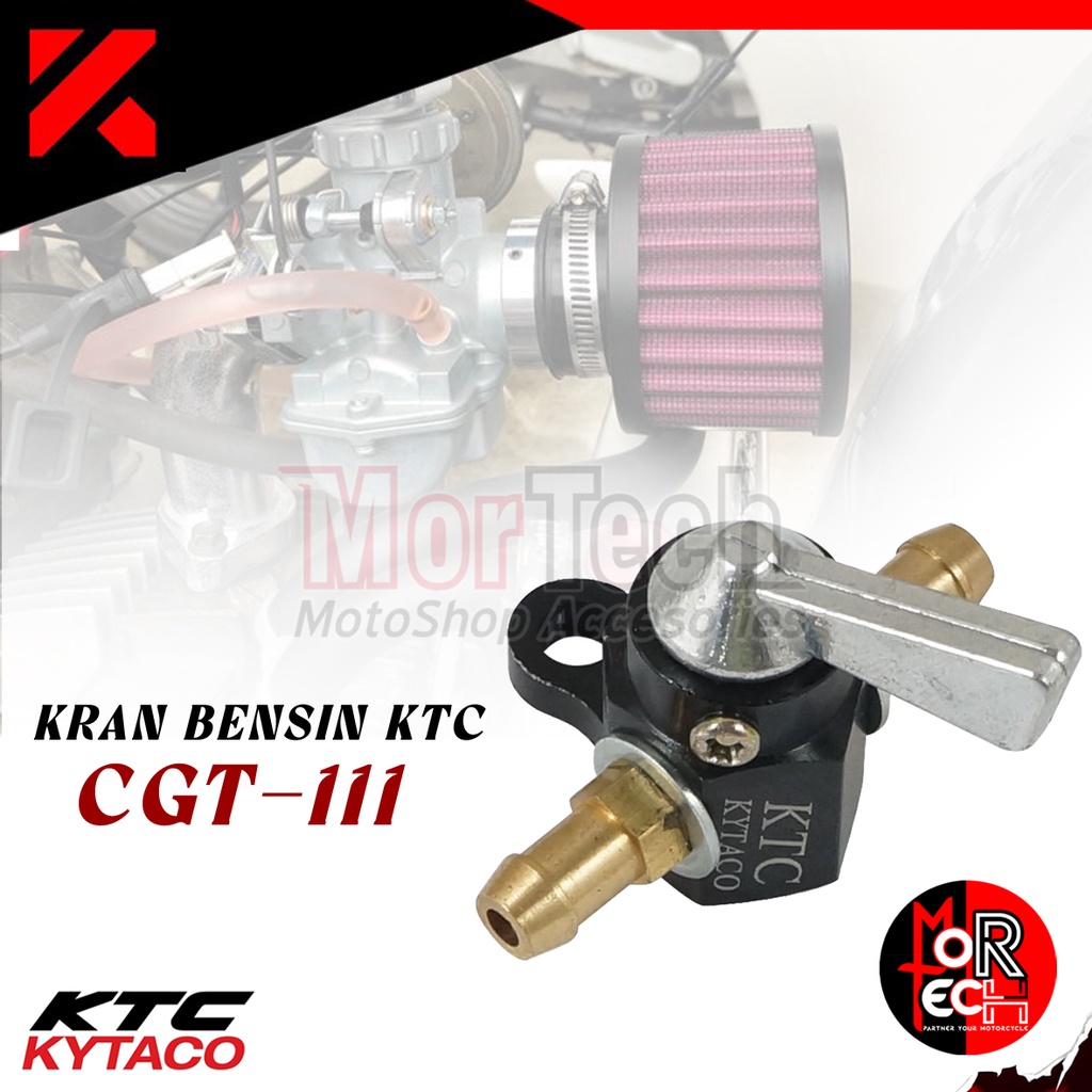 Keran Kran Bensin KTC Kytaco CGT-111 New Model Ball Valve Selang Bensin Motor JupiterZ VegaZr F1zr F