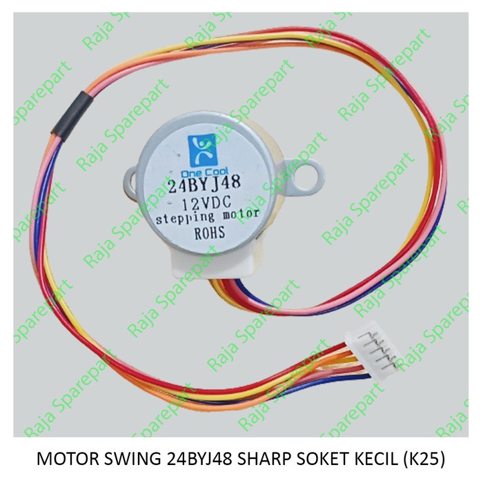 Motor Swing Sharp 24Byj48 Soket Kecil K25