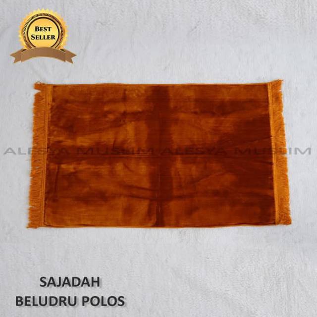 SAJADAH TURKEY POLOS BLUDRU PREMIUM II SAJADAH ANTIK